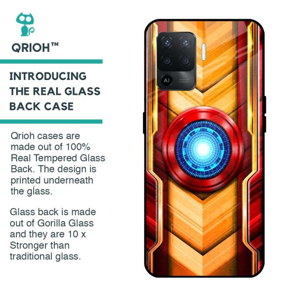 Arc Reactor Glass Case for Oppo F19 Pro For Sale