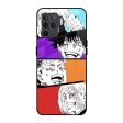 Anime Sketch Glass Case for Oppo F19 Pro on Sale