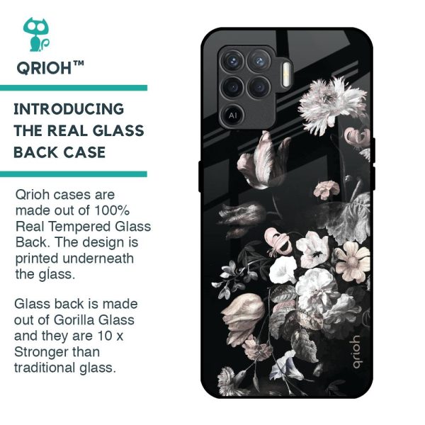 Artistic Mural Glass Case for Oppo F19 Pro Fashion