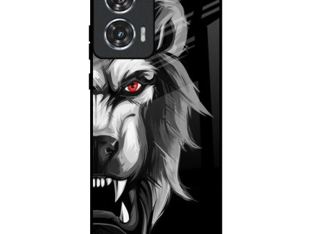 Wild Lion Glass Case for Motorola Edge 50 Fusion 5G For Discount