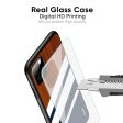 Bold Stripes Glass Case for Redmi K50i 5G on Sale