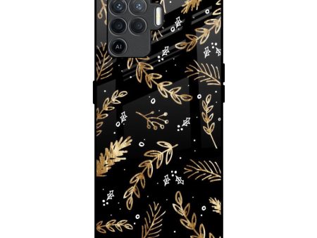 Autumn Leaves Glass Case for Oppo F19 Pro Online Sale