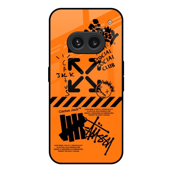 Anti Social Club Glass Case for Nothing Phone 2a Plus Online now