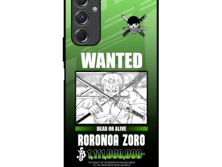 Zoro Wanted Glass Case for Samsung Galaxy F34 5G Sale