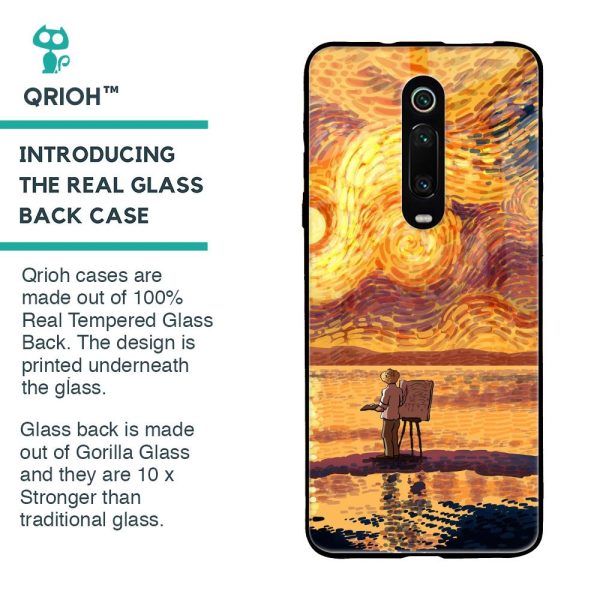 Sunset Vincent Glass Case for Xiaomi Redmi K20 For Discount