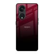 Wine Red Glass Case For Oppo Reno8T 5G Sale