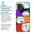 Anime Sketch Glass Case for Oppo F19 Pro on Sale