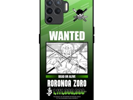 Zoro Wanted Glass Case for Oppo F19 Pro Online Sale