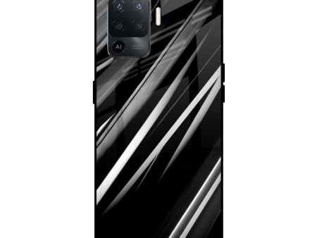 Black & Grey Gradient Glass Case For Oppo F19 Pro Discount