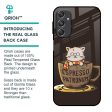 Tea With Kitty Glass Case For Samsung Galaxy M34 5G on Sale