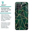 Abstract Green Glass Case For Oppo F19 Pro Sale