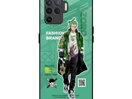 Zoro Bape Glass Case for Oppo F19 Pro Hot on Sale