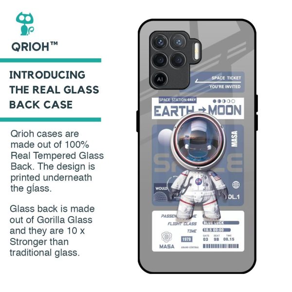 Space Flight Pass Glass Case for Oppo F19 Pro Online Hot Sale