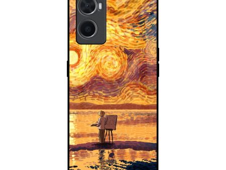 Sunset Vincent Glass Case for Oppo A96 Hot on Sale