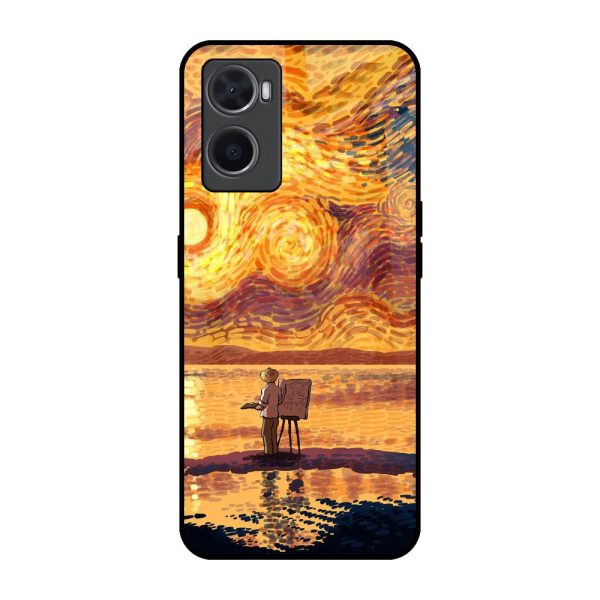 Sunset Vincent Glass Case for Oppo A96 Hot on Sale