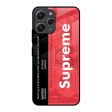 Supreme Ticket Glass Case for Redmi 12 Supply