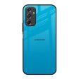 Blue Aqua Glass Case for Samsung Galaxy F34 5G For Cheap