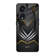 Black Warrior Glass Case for Oppo Reno8T 5G Online Sale