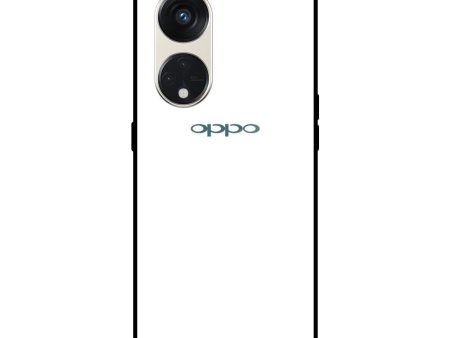 Arctic White Glass Case for Oppo Reno8T 5G Online now