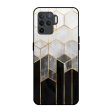 Tricolor Pattern Glass Case for Oppo F19 Pro Online Sale