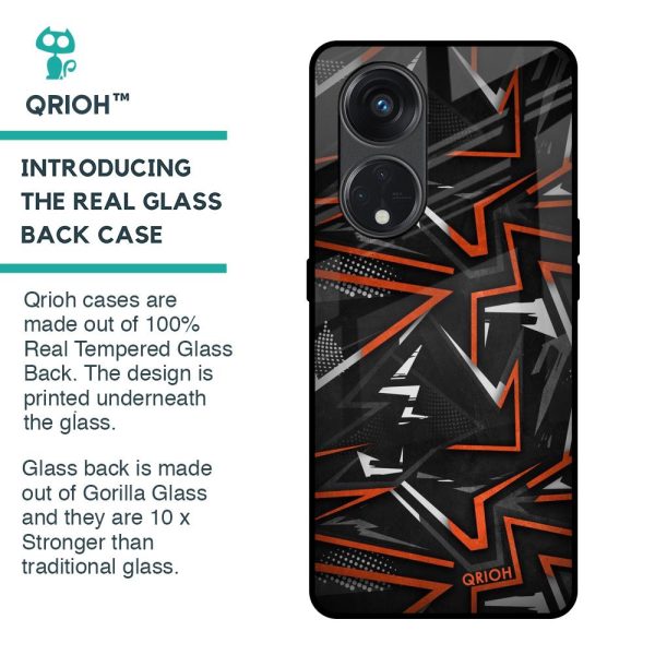 Vector Art Glass Case for Oppo Reno8T 5G Online