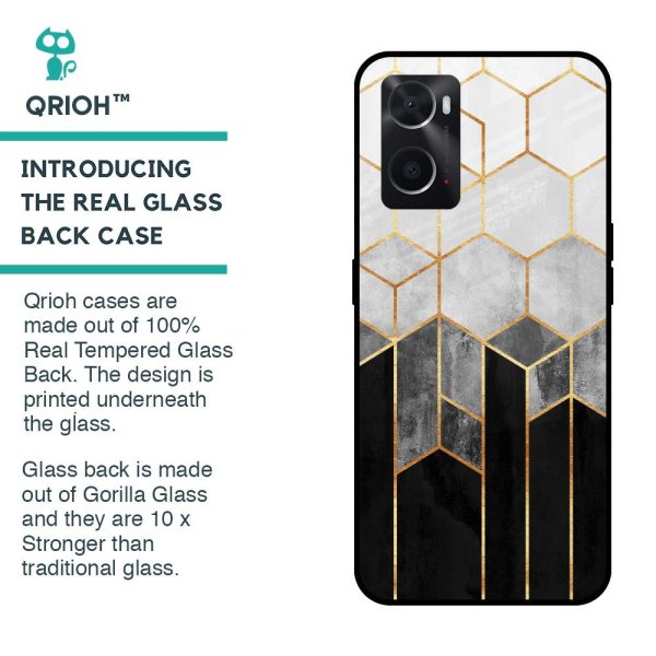 Tricolor Pattern Glass Case for Oppo A36 Discount