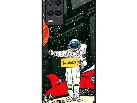 Astronaut on Mars Glass Case for Realme 8 Online