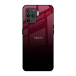 Wine Red Glass Case For Oppo F19 Pro Discount