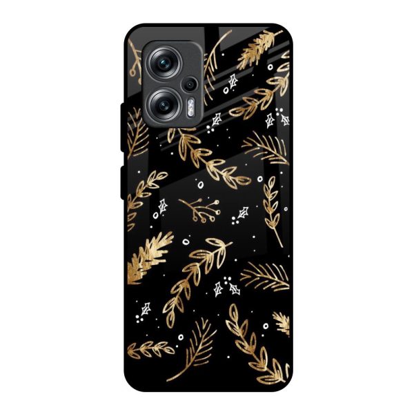 Autumn Leaves Glass Case for Redmi K50i 5G Online now