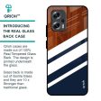 Bold Stripes Glass Case for Redmi K50i 5G on Sale