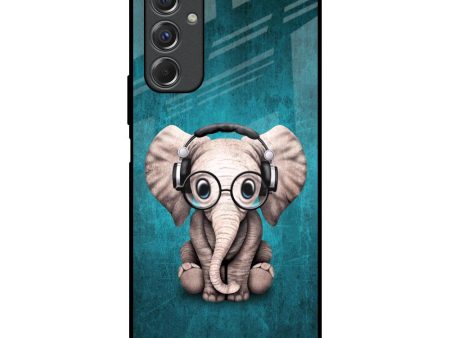 Adorable Baby Elephant Glass Case For Samsung Galaxy F34 5G Online