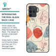 Abstract Faces Glass Case for Oppo F19 Pro For Discount