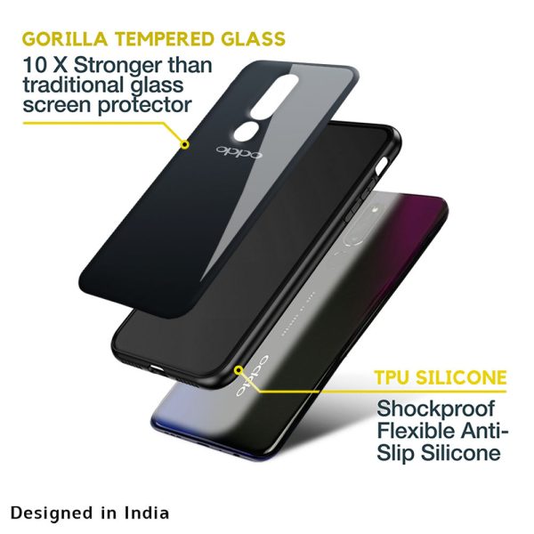 Stone Grey Glass Case For Oppo A36 For Sale