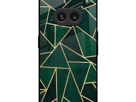 Abstract Green Glass Case For Nothing Phone 2a Plus For Cheap