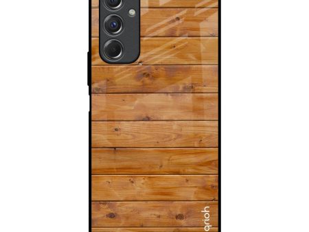 Timberwood Glass Case for Samsung Galaxy F34 5G For Sale