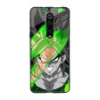 Anime Green Splash Glass Case for Xiaomi Redmi K20 Fashion