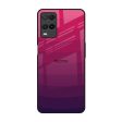 Wavy Pink Pattern Glass Case for Realme 8 Online Hot Sale