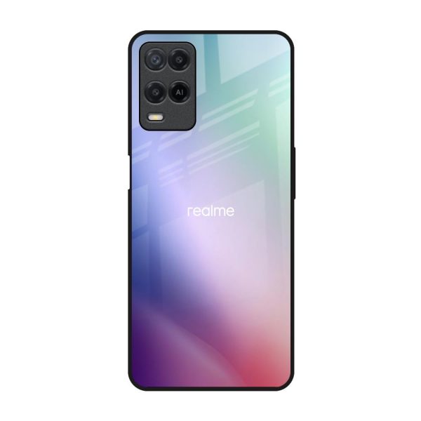 Abstract Holographic Glass Case for Realme 8 For Sale