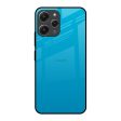 Blue Aqua Glass Case for Redmi 12 Online