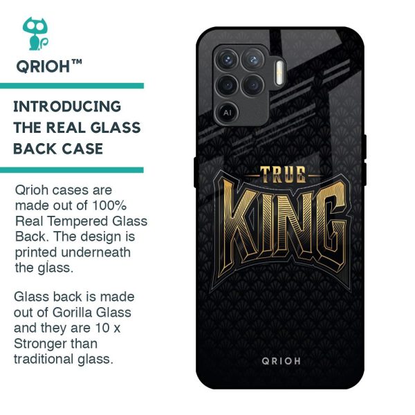 True King Glass Case for Oppo F19 Pro For Discount