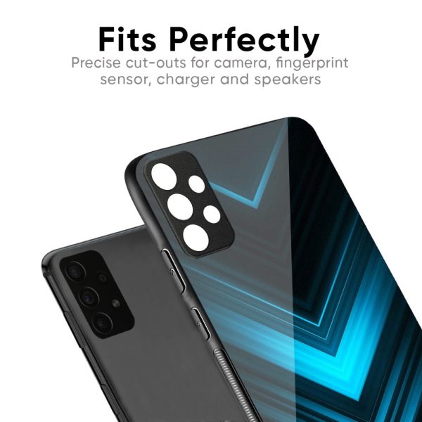 Vertical Blue Arrow Glass Case For Nothing Phone 2a 5G Online