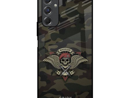 Army Warrior Glass Case for Samsung Galaxy F34 5G For Sale