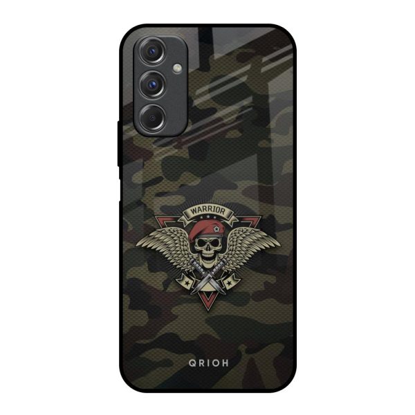 Army Warrior Glass Case for Samsung Galaxy F34 5G For Sale