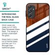 Bold Stripes Glass Case for Samsung Galaxy M34 5G Online Sale