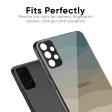 Abstract Mountain Pattern Glass Case for Oppo F19 Pro Sale