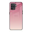 Blooming Pink Glass Case for Oppo F19 Pro For Cheap