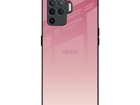 Blooming Pink Glass Case for Oppo F19 Pro For Cheap