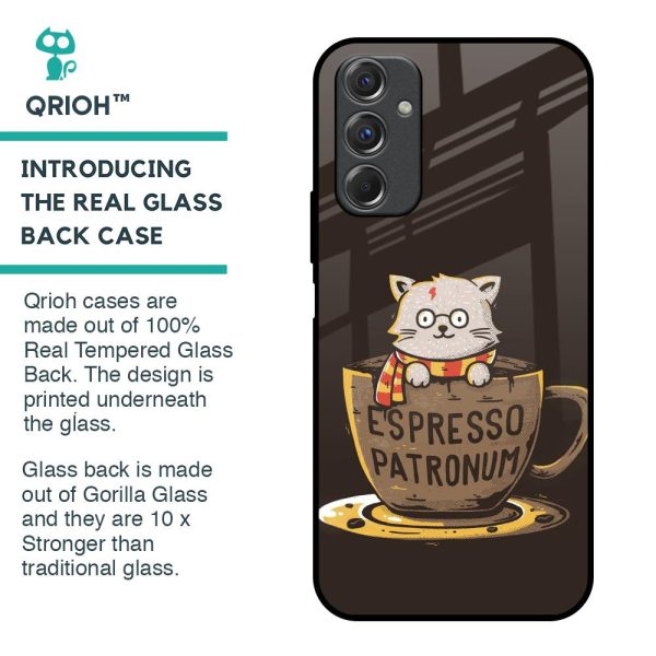 Tea With Kitty Glass Case For Samsung Galaxy F34 5G Online now