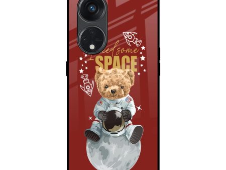 Astronaut Bear Glass Case for Oppo Reno8T 5G Supply