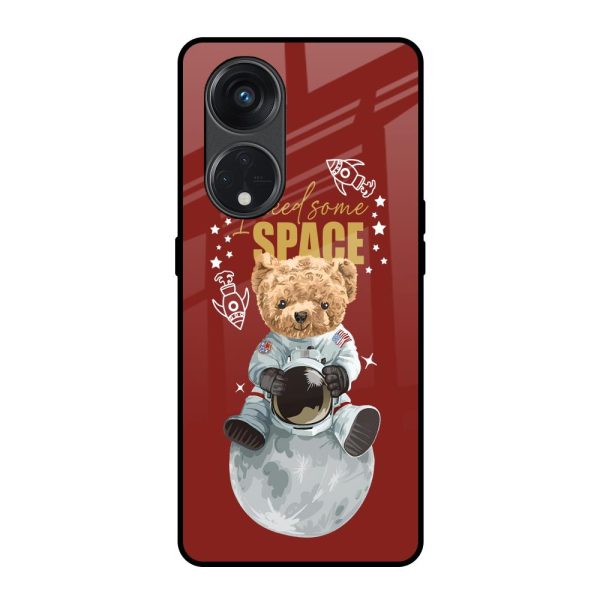 Astronaut Bear Glass Case for Oppo Reno8T 5G Supply